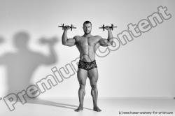 Bodybuilding reference poses of Ramon